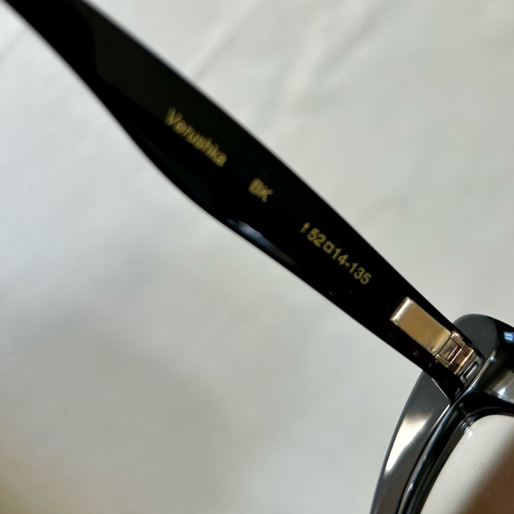 Zac Posen Verushka black Cateye Frames - Picture 6 of 6